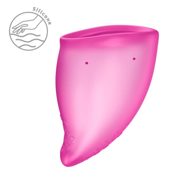 Менструальная чаша Fun Factory FUN CUP SIZE B Magenta, многоразовая, диаметр 4,3 см, объем 30 мл
