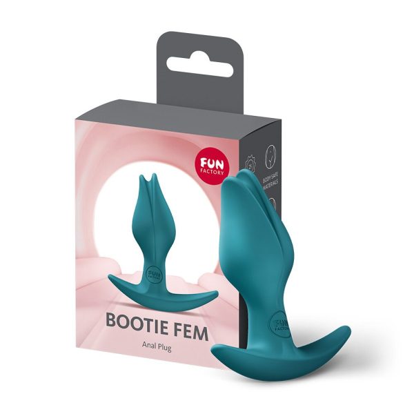 Анальная пробка Fun Factory BOOTIE FEM Bottle в виде бутона, диаметр 2,9 см, тонкий ограничитель
