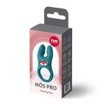 Эрекционное виброкольцо с двойной стимуляцией клитора Fun Factory NŌS PRO Bottle 2 мотора