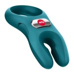 Эрекционное виброкольцо с двойной стимуляцией клитора Fun Factory NŌS PRO Bottle 2 мотора