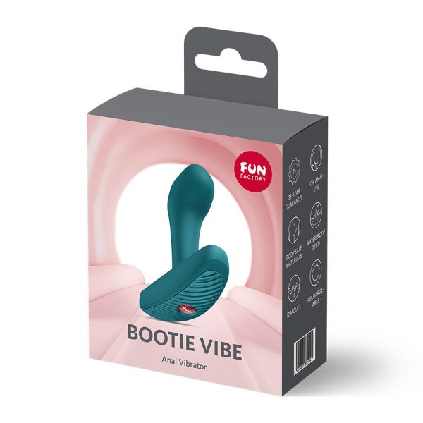 Анальная пробка с вибрацией Fun Factory Bootie Vibe Bottle 12 режимов