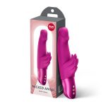 Вибратор-кролик Fun Factory Wicked Angel Magenta, 10 режимов, работает от батареек