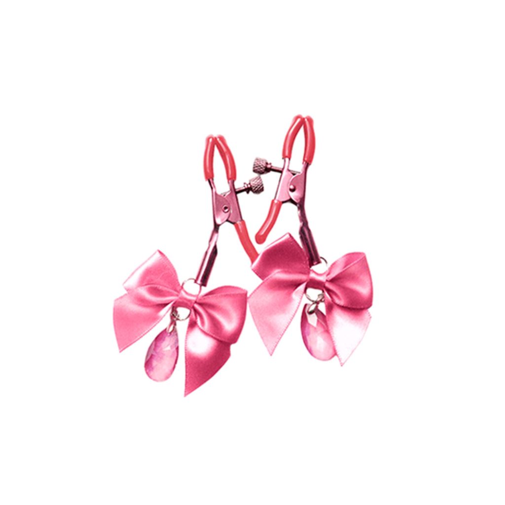Зажимы для сосков с регулировкой Art of Sex - Flirty Bow