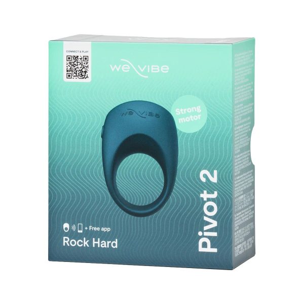 Эрекционное смарт-виброкольцо We-Vibe Pivot 2 Slate