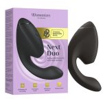 Двойной вакуумный клиторальный стимулятор с вибрацией Womanizer Next Duo
