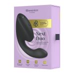 Двойной вакуумный клиторальный стимулятор с вибрацией Womanizer Next Duo