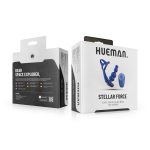 Анальный вибратор с эрекционным кольцом Hueman - Stellar Force Anal Beads with Cockring