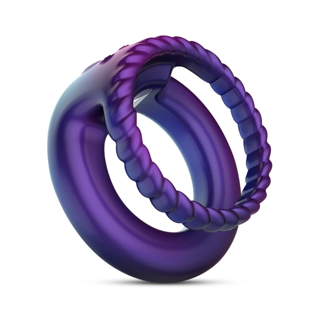 Ерекційне віброкільце Hueman - Jupiter Vibrating Cock and Ball Ring