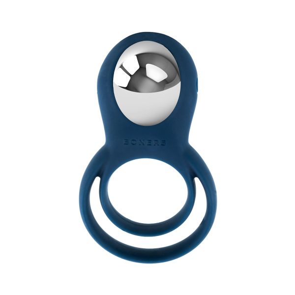 Эрекционное кольцо Boners Vibrating Double Cock Ring