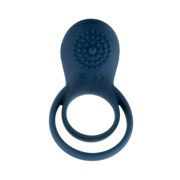 Эрекционное кольцо Boners Vibrating Double Cock Ring