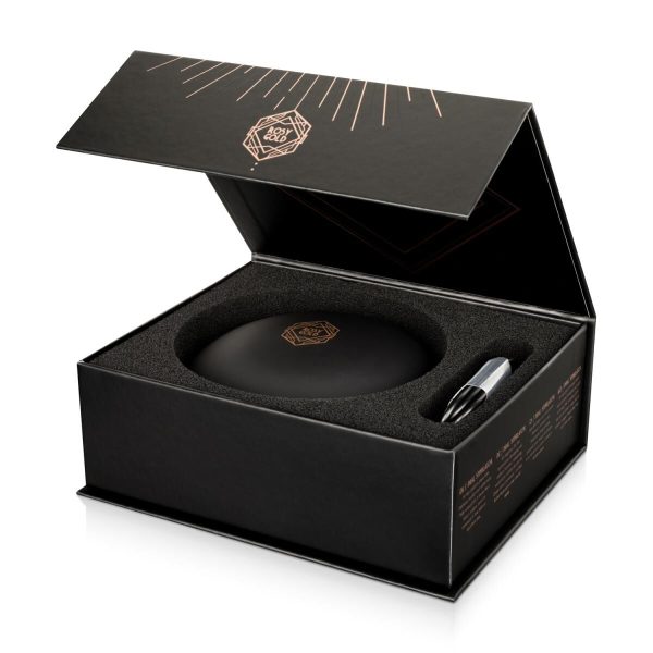Мини-вибратор с язычком Rosy - Vibrating & Licking Dual Stimulator
