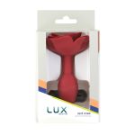 Силиконовая анальная пробка Lux Active с розой - Rose Silicone Anal Plug