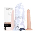 Фаллоимитатор с ротацией и пульсацией Naked ADDICTION 8″ Rotating & Thrusting Dong - Vanilla
