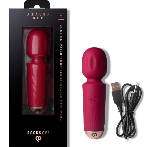 Вибромассажер Rocks Off Mini Wand Azalea 16 режимов