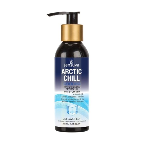 Лубрикант с охлаждающим эффектом Sensuva - Arctic Chill Cooling (125 мл), без глицерина и парабенов