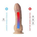 Фаллоимитатор SilexD Legends - Juan Lucho Dildo 9", двухслойный, силикон+Silexpan