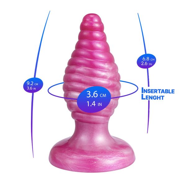Анальная пробка SilexD Fantasy - Cherry Plug