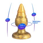 Анальная пробка SilexD Fantasy - Goldy Plug