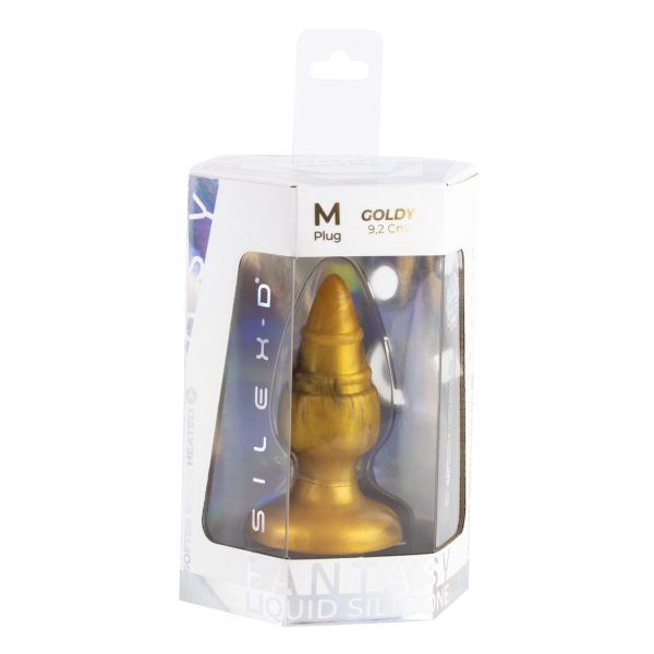 Анальная пробка SilexD Fantasy - Goldy Plug
