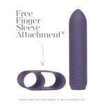 Минивибратор Je Joue - Classic Bullet Vibrator с глубокой вибрацией и фиксацией на палец
