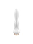 Смарт вібратор-кролик із подвійним відростком Satisfyer Double Flex