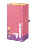 Смарт-вібромасажер зі змінною головкою Satisfyer Double Wand-er