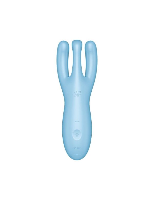 Клиторальный смарт-вибратор Satisfyer Threesome 4 с тремя пальчиками