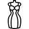 Black transparent category icon – Сукні та спідниці