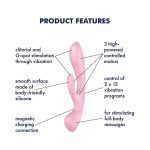Двосторонній вібратор-кролик Satisfyer Triple Oh (м'яте паковання!!!)