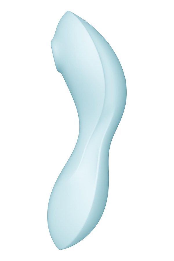 Вакуумний смарт-стимулятор із вібрацією Satisfyer Curvy Trinity 5 ( ) (м'яте паковання!!!)