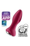 Анальна смарт-вібропробка із перлинним масажем Satisfyer Rotator Plug 2+ (м'яте паковання!!!)