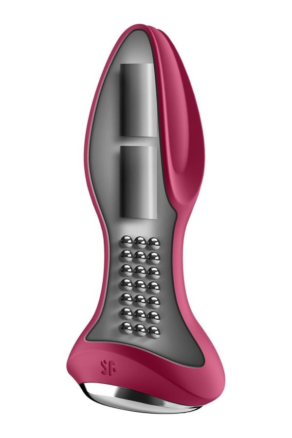 Анальна смарт-вібропробка із перлинним масажем Satisfyer Rotator Plug 2+ (м'яте паковання!!!)