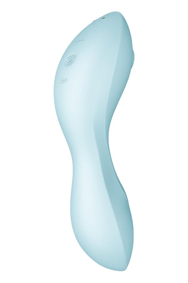 Вакуумний смарт-стимулятор із вібрацією Satisfyer Curvy Trinity 5 ( ) (м'яте паковання!!!)