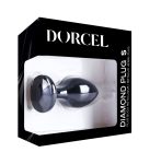 Металева анальна пробка з кристалом Dorcel Diamond Plug (м'яте паковання!!!)
