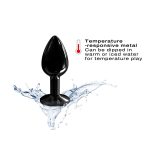 Металева анальна пробка з кристалом Dorcel Diamond Plug (м'яте паковання!!!)