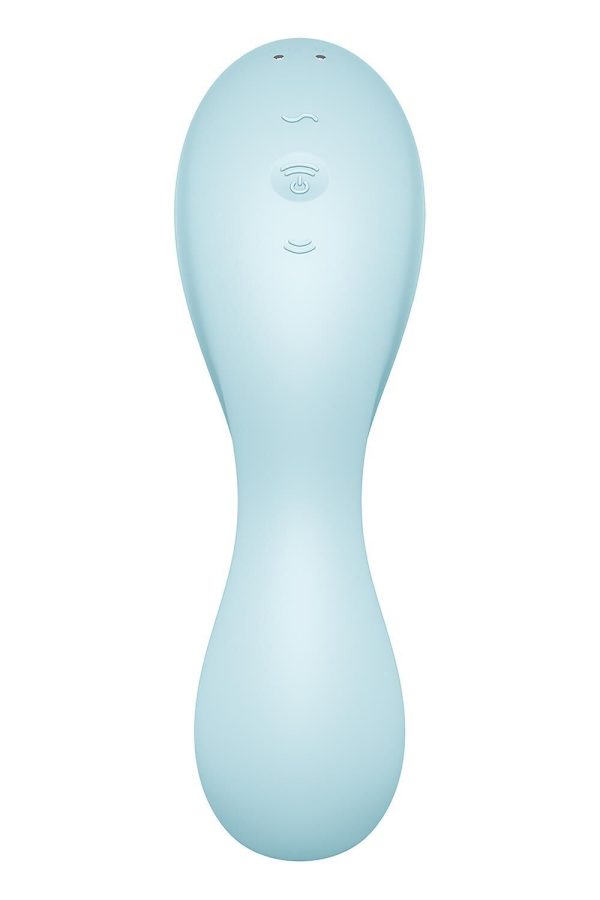 Вакуумний смарт-стимулятор із вібрацією Satisfyer Curvy Trinity 5 ( ) (м'яте паковання!!!)