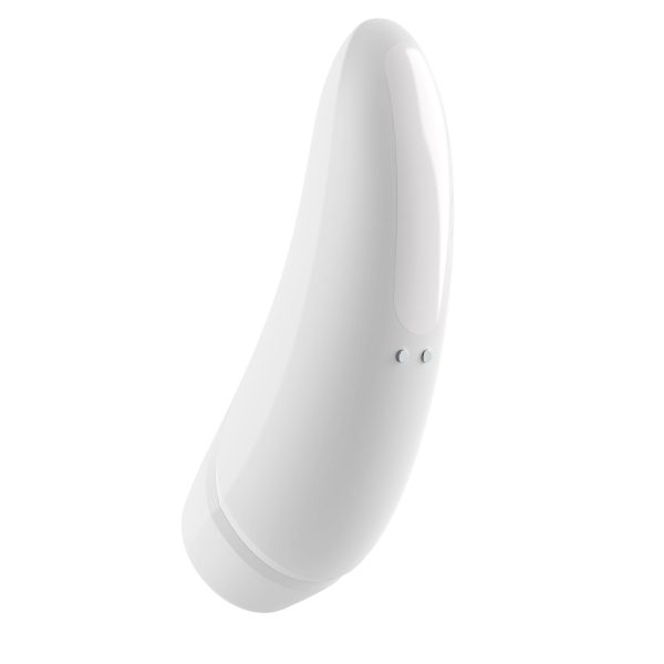Вакуумный клиторальный стимулятор Satisfyer Curvy 1+ с управлением через интернет