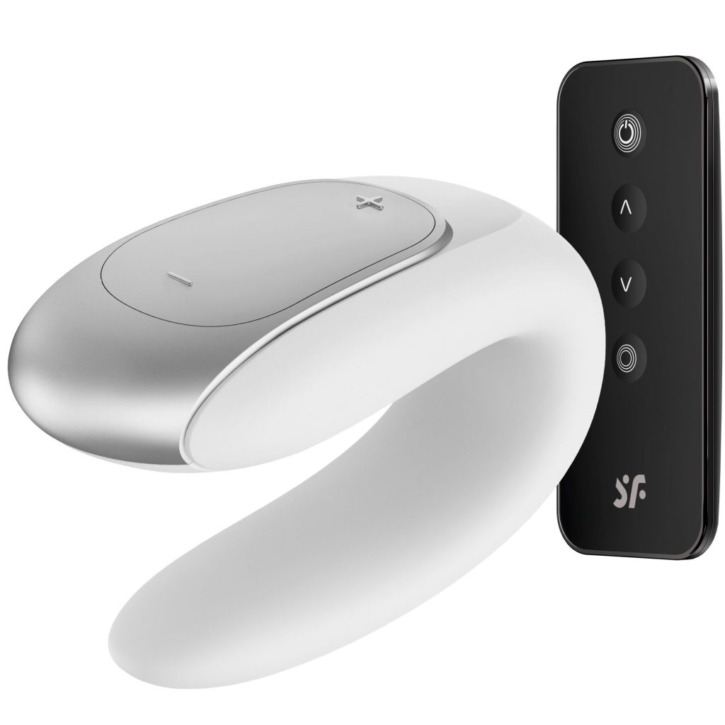 Смартвібратор для пар Satisfyer Double Fun ( ) з пультом ДК