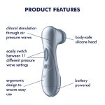 Вакуумный клиторальный стимулятор Satisfyer Pro 2 Generation 2 Battery Series Light
