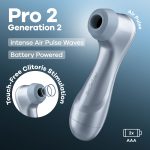 Вакуумный клиторальный стимулятор Satisfyer Pro 2 Generation 2 Battery Series Light