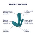 Двойной вибратор в трусики Satisfyer Top Secret+ Battery Series