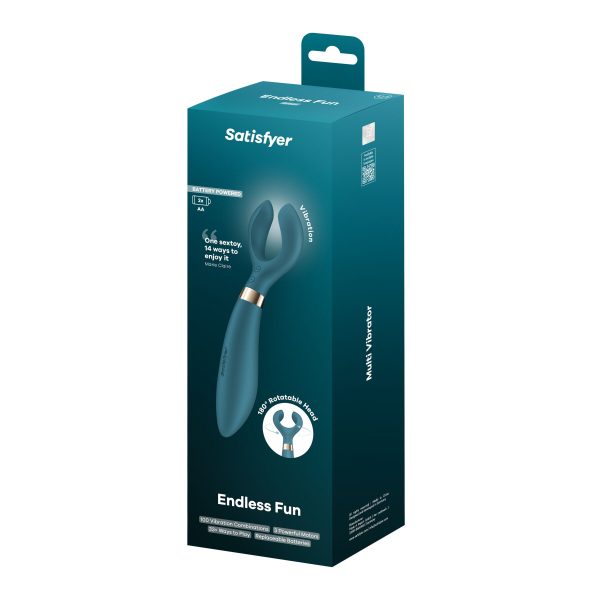 Вибратор для пар Satisfyer Endless Fun Battery Series, три мотора, многофункциональный