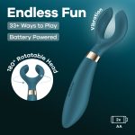 Вибратор для пар Satisfyer Endless Fun Battery Series, три мотора, многофункциональный