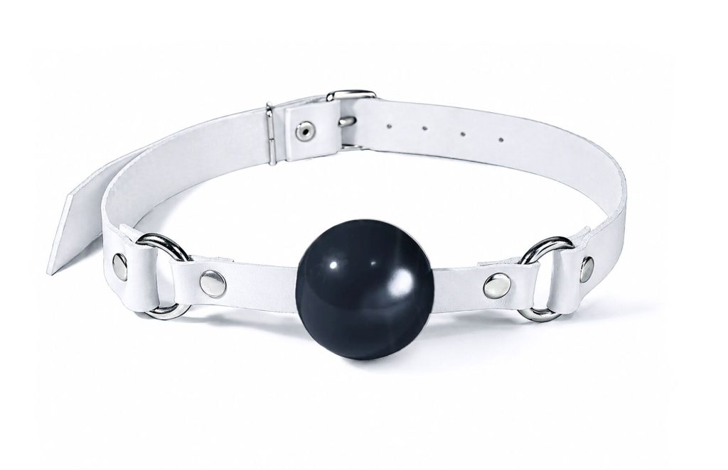 Кляп силіконовий Feral Feelings Silicon Ball Gag ремінець, чорна кулька