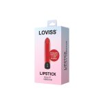 Вибропуля-помада Loviss Lipstick Bullet Vibrator, 9 режимов, перезаряжаемая