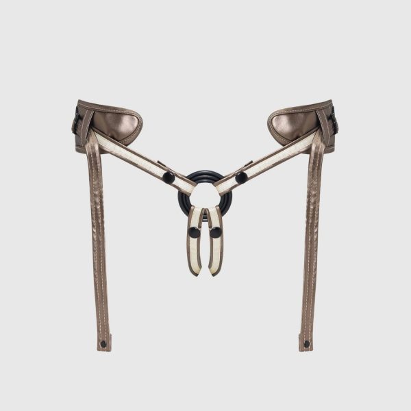 Трусы для страпона Strap-On-Me Leatherette HARNESS DESIROUS - NEW DESIGN