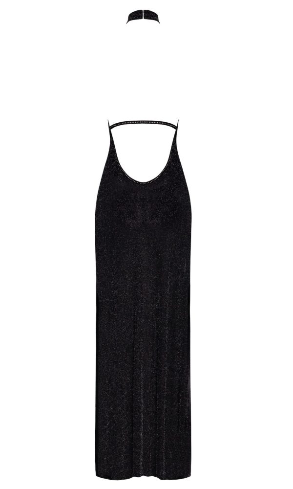 Сукня Noir Handmade F372 Onyx Twin-slit Long dress
