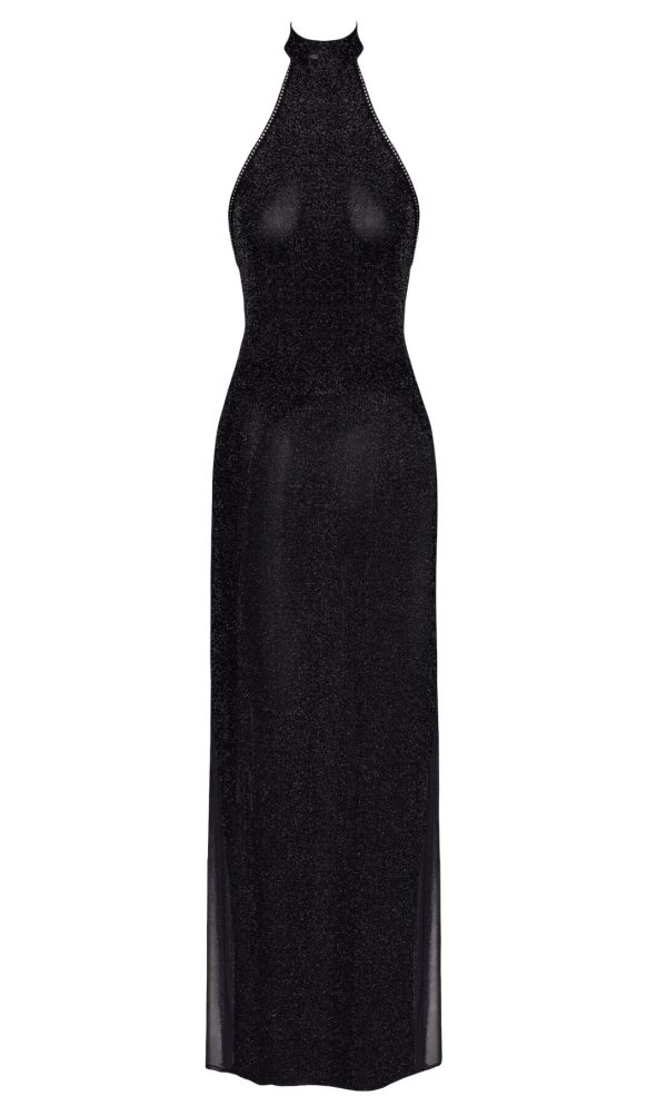 Сукня Noir Handmade F372 Onyx Twin-slit Long dress