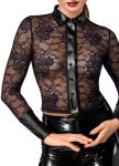 Блуза Noir Handmade F377 Noirelle Lace Button-up Shirt