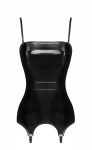 Корсет з підв'язками для панчіх Noir Handmade F381 Dominae Venom PVC corset-belt